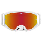 FOUNDATION PLUS, Matte White-HD Smoke Red Spectra Mirror + HD Clear, hi-res image number null